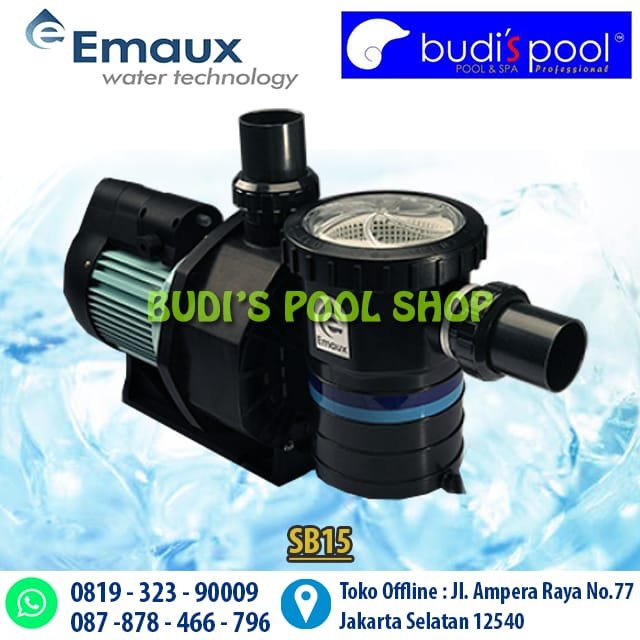 JUAL Pompa EMAUX 1.5 Hp SB15